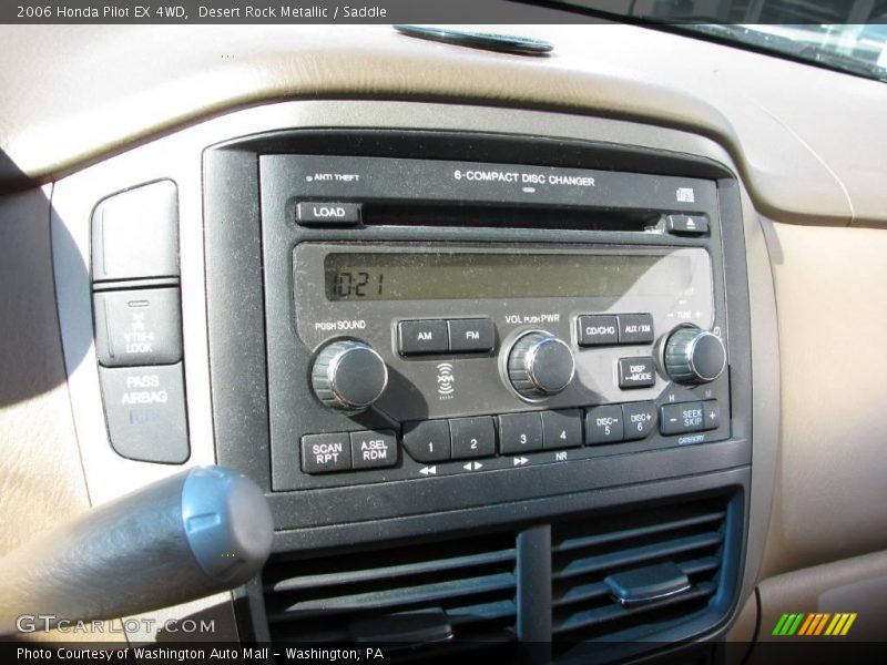 Desert Rock Metallic / Saddle 2006 Honda Pilot EX 4WD