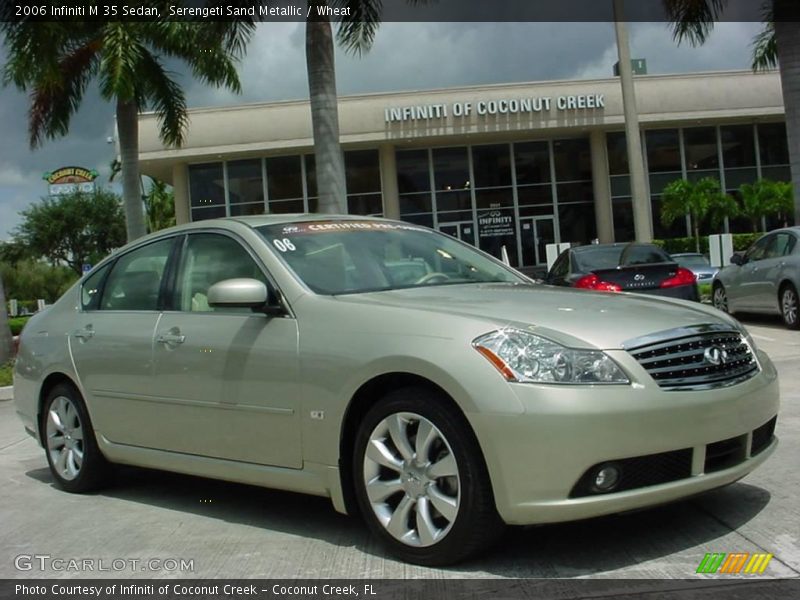 Serengeti Sand Metallic / Wheat 2006 Infiniti M 35 Sedan