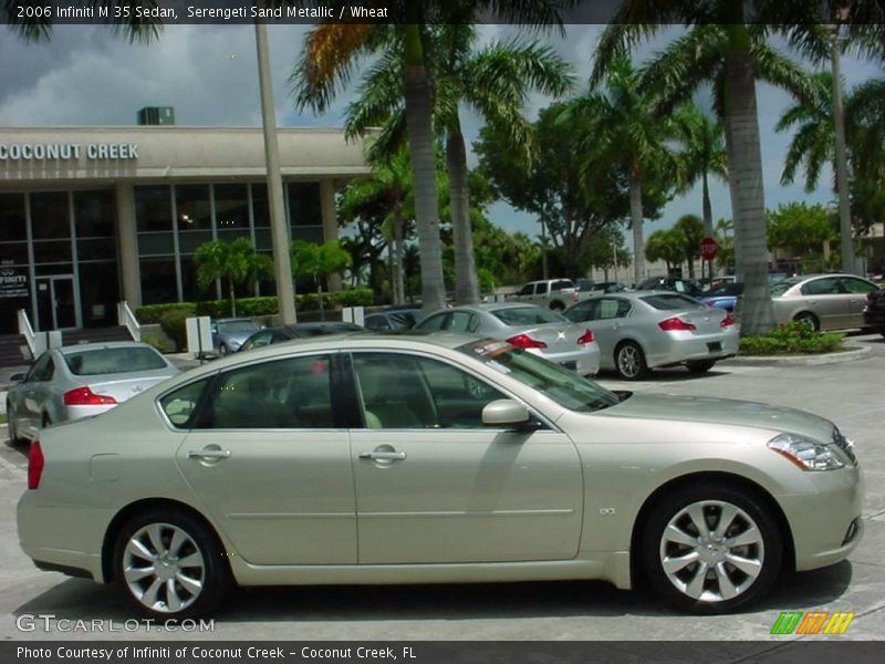 Serengeti Sand Metallic / Wheat 2006 Infiniti M 35 Sedan