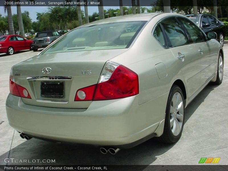 Serengeti Sand Metallic / Wheat 2006 Infiniti M 35 Sedan
