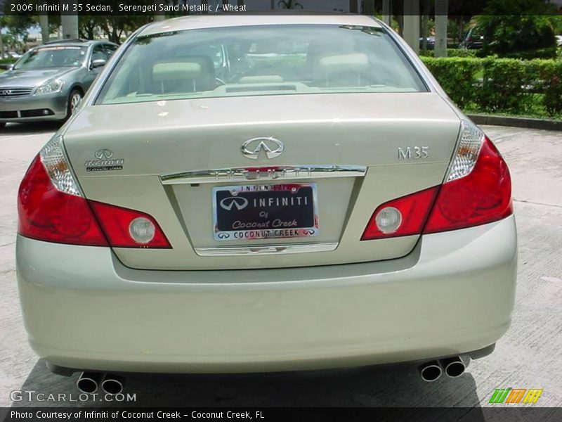 Serengeti Sand Metallic / Wheat 2006 Infiniti M 35 Sedan