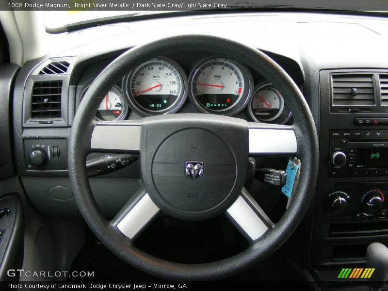 Bright Silver Metallic / Dark Slate Gray/Light Slate Gray 2008 Dodge Magnum