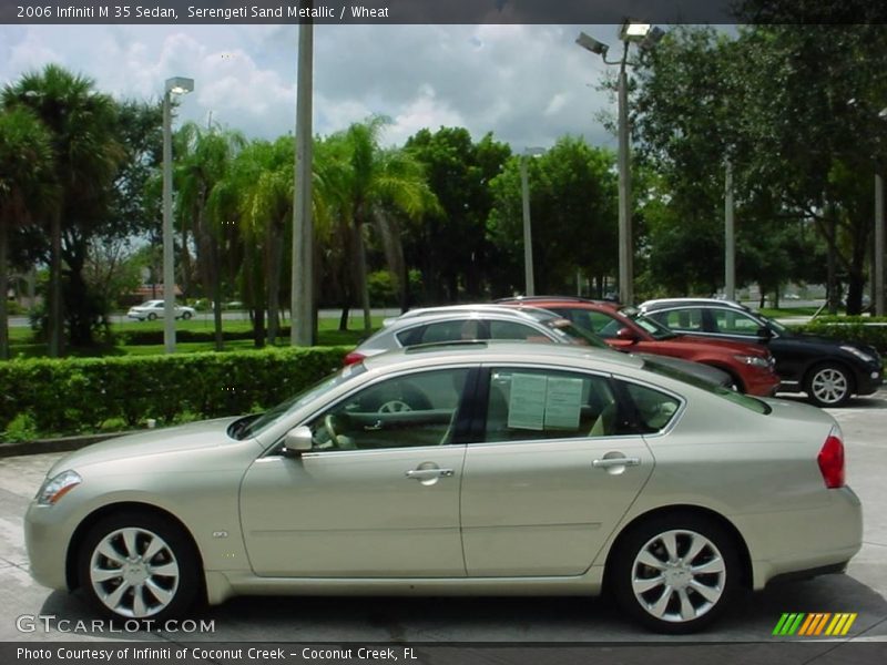 Serengeti Sand Metallic / Wheat 2006 Infiniti M 35 Sedan