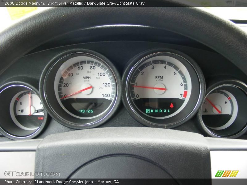 Bright Silver Metallic / Dark Slate Gray/Light Slate Gray 2008 Dodge Magnum