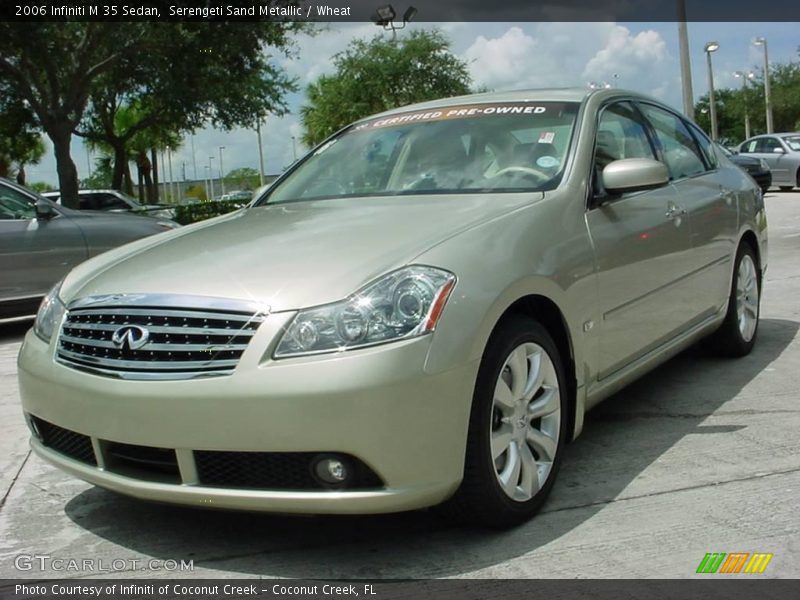 Serengeti Sand Metallic / Wheat 2006 Infiniti M 35 Sedan