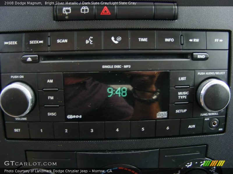 Bright Silver Metallic / Dark Slate Gray/Light Slate Gray 2008 Dodge Magnum