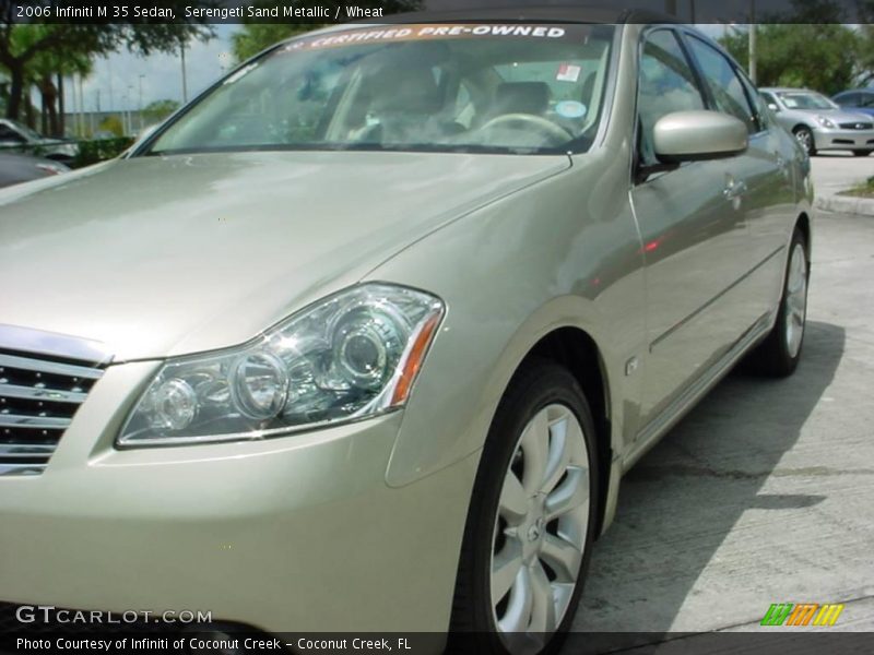 Serengeti Sand Metallic / Wheat 2006 Infiniti M 35 Sedan