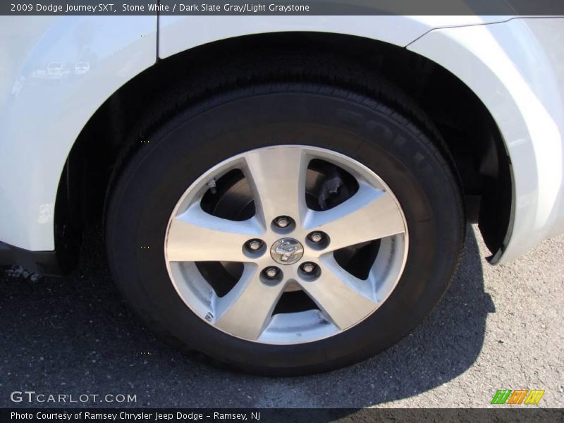 Stone White / Dark Slate Gray/Light Graystone 2009 Dodge Journey SXT