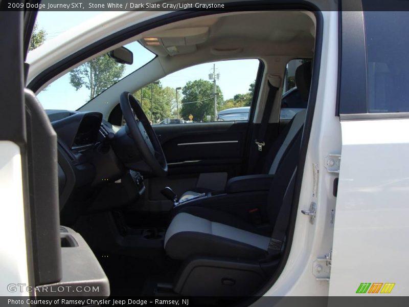 Stone White / Dark Slate Gray/Light Graystone 2009 Dodge Journey SXT