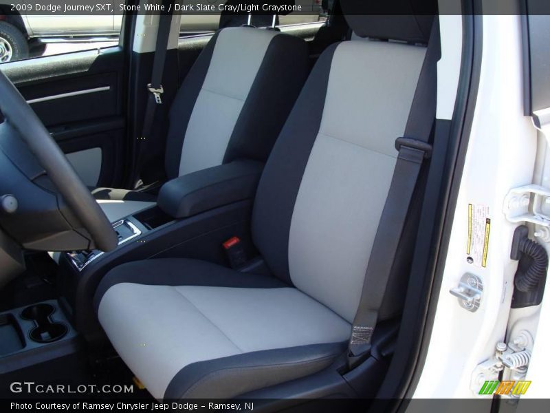 Stone White / Dark Slate Gray/Light Graystone 2009 Dodge Journey SXT