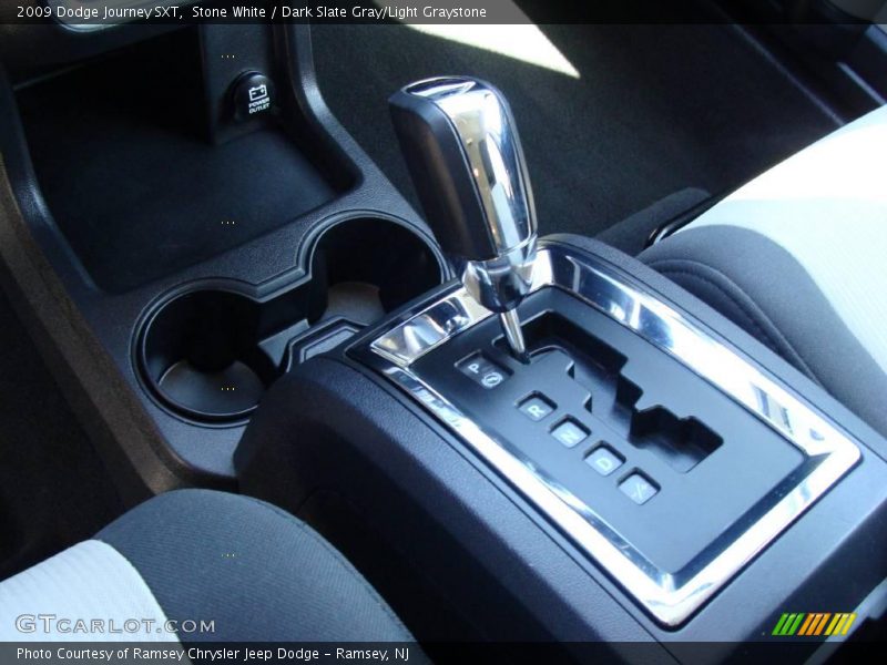 Stone White / Dark Slate Gray/Light Graystone 2009 Dodge Journey SXT