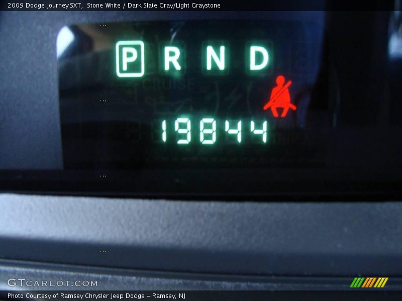Stone White / Dark Slate Gray/Light Graystone 2009 Dodge Journey SXT
