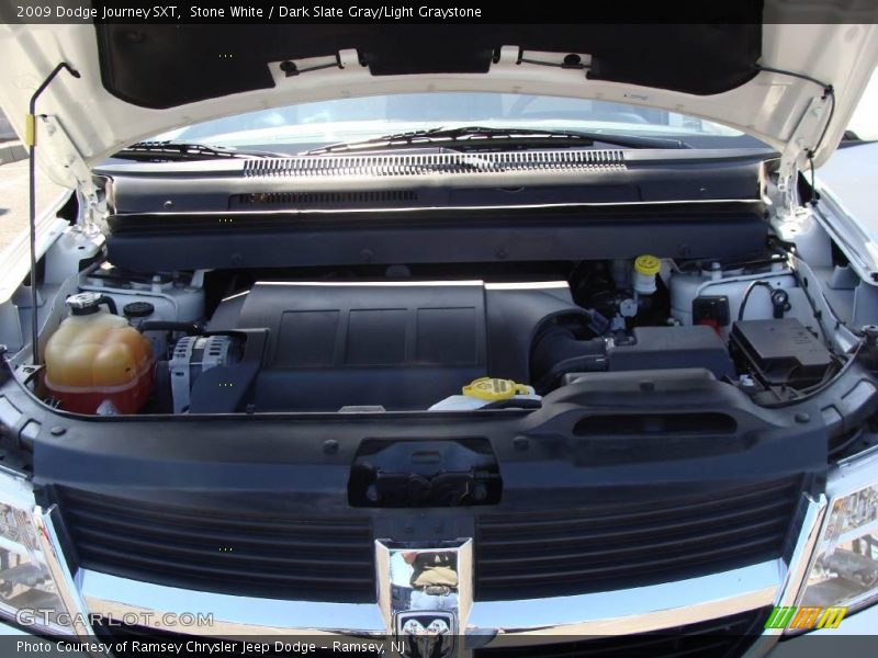 Stone White / Dark Slate Gray/Light Graystone 2009 Dodge Journey SXT