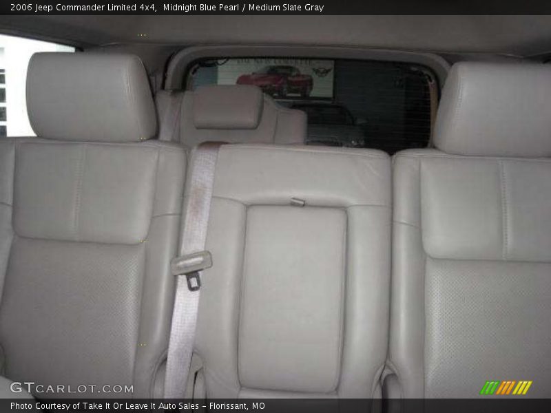 Midnight Blue Pearl / Medium Slate Gray 2006 Jeep Commander Limited 4x4
