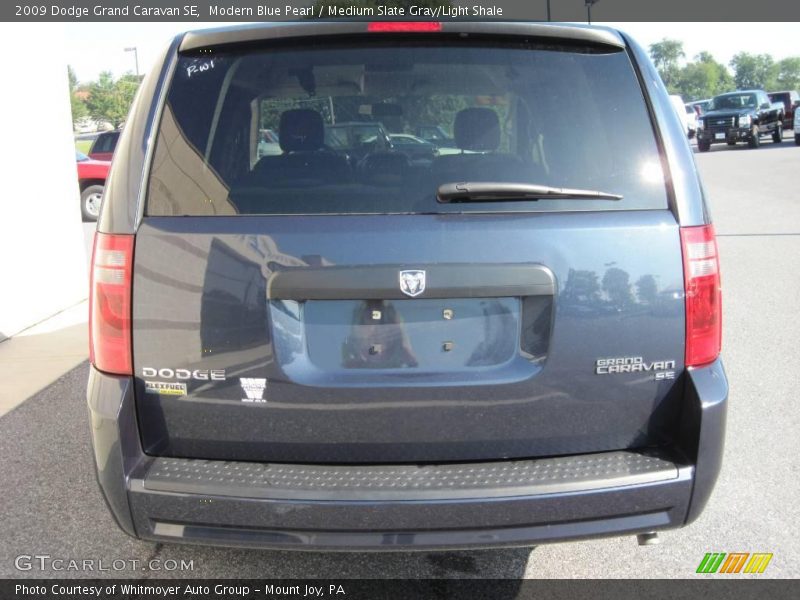 Modern Blue Pearl / Medium Slate Gray/Light Shale 2009 Dodge Grand Caravan SE