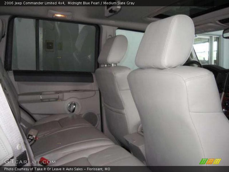Midnight Blue Pearl / Medium Slate Gray 2006 Jeep Commander Limited 4x4