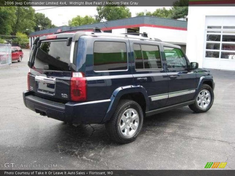 Midnight Blue Pearl / Medium Slate Gray 2006 Jeep Commander Limited 4x4