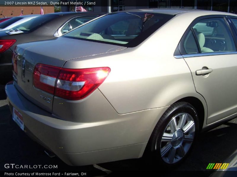 Dune Pearl Metallic / Sand 2007 Lincoln MKZ Sedan
