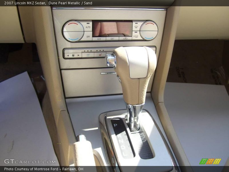 Dune Pearl Metallic / Sand 2007 Lincoln MKZ Sedan