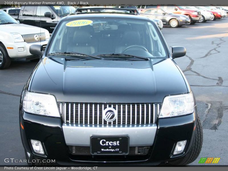 Black / Black 2006 Mercury Mariner Premier 4WD