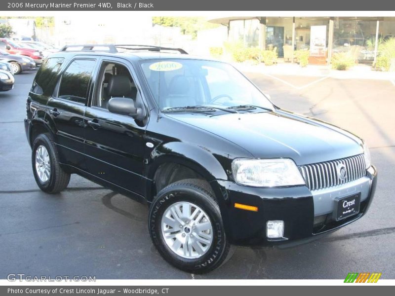 Black / Black 2006 Mercury Mariner Premier 4WD