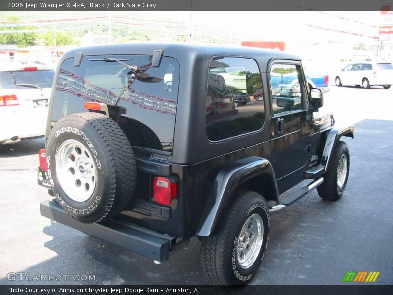 Black / Dark Slate Gray 2006 Jeep Wrangler X 4x4