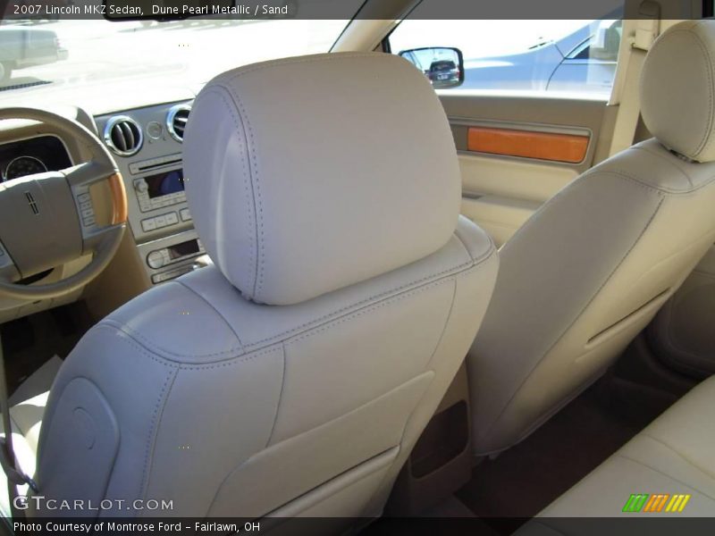 Dune Pearl Metallic / Sand 2007 Lincoln MKZ Sedan