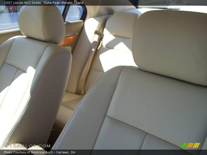 Dune Pearl Metallic / Sand 2007 Lincoln MKZ Sedan