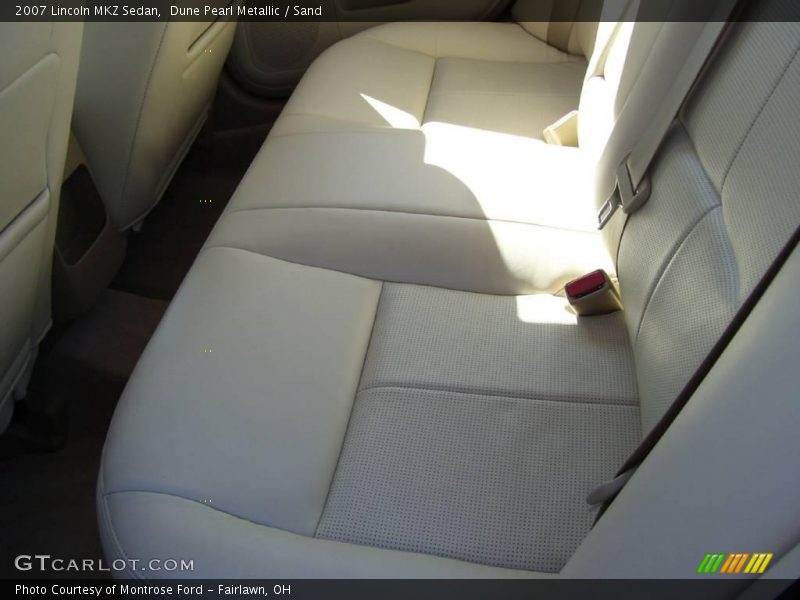 Dune Pearl Metallic / Sand 2007 Lincoln MKZ Sedan