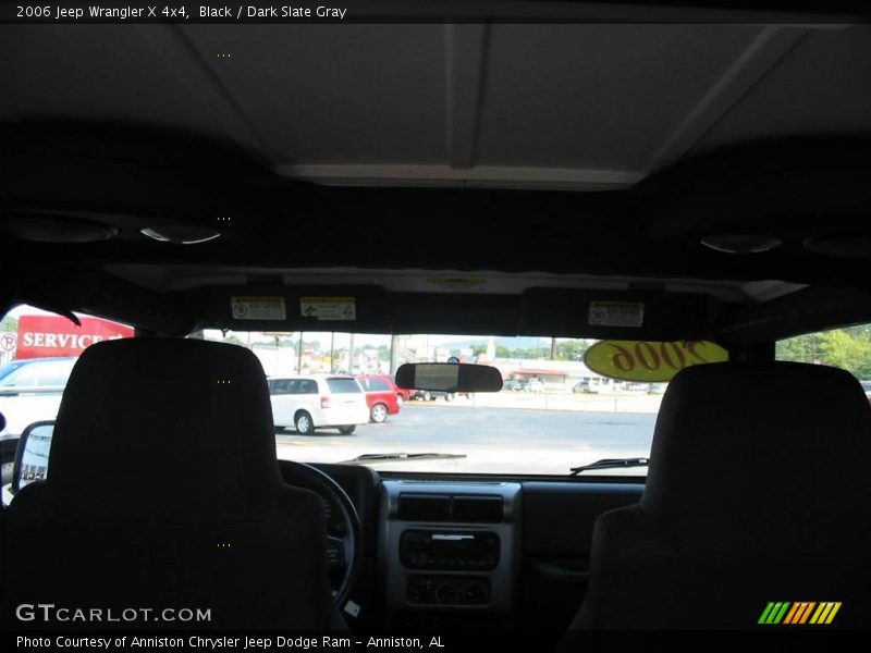 Black / Dark Slate Gray 2006 Jeep Wrangler X 4x4