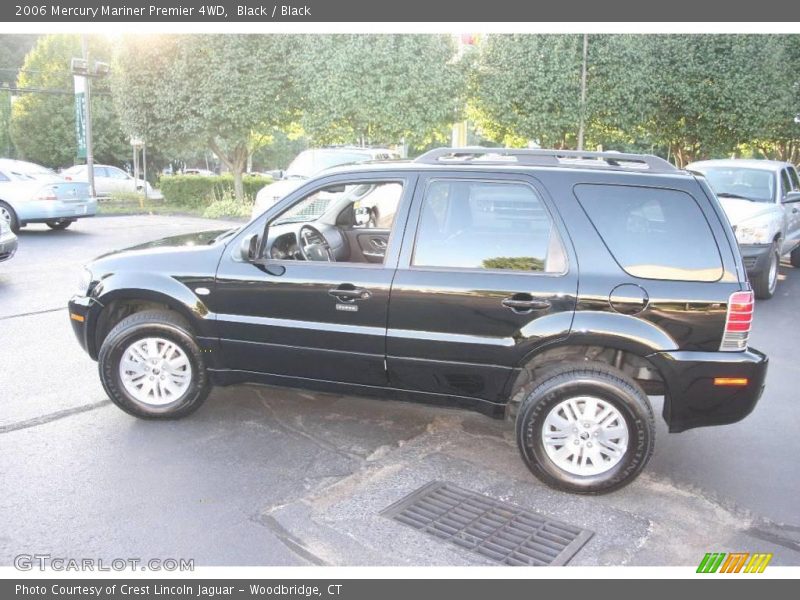 Black / Black 2006 Mercury Mariner Premier 4WD