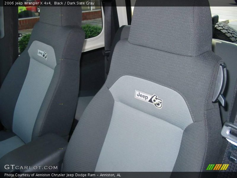Black / Dark Slate Gray 2006 Jeep Wrangler X 4x4