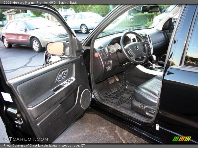 Black / Black 2006 Mercury Mariner Premier 4WD