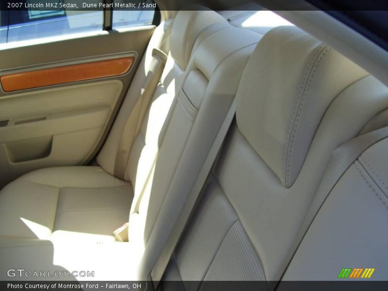 Dune Pearl Metallic / Sand 2007 Lincoln MKZ Sedan