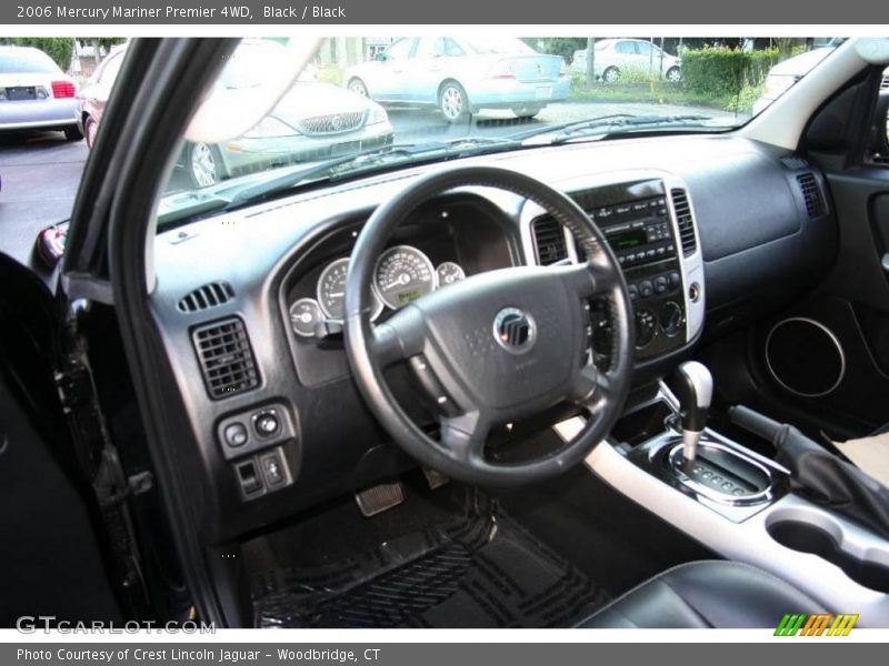 Black / Black 2006 Mercury Mariner Premier 4WD