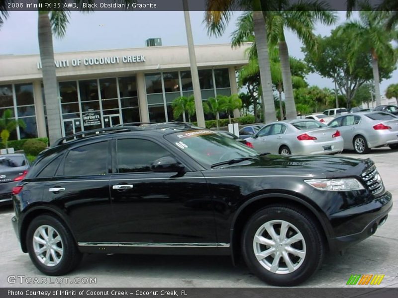 Black Obsidian / Graphite 2006 Infiniti FX 35 AWD