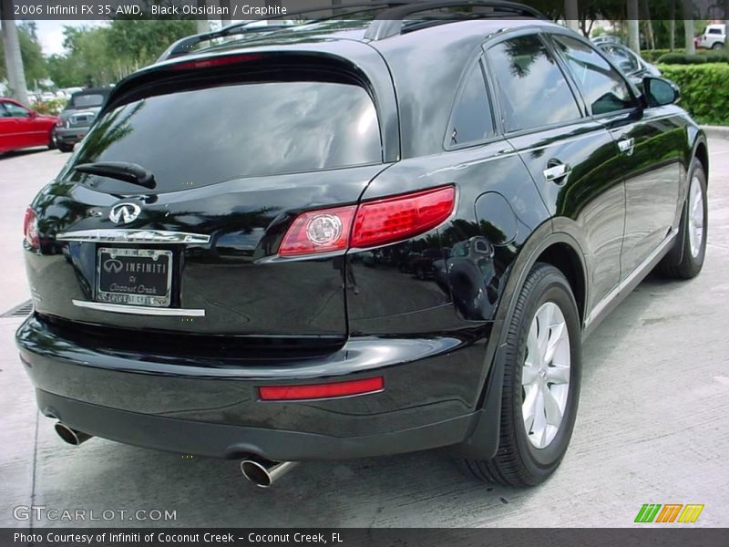 Black Obsidian / Graphite 2006 Infiniti FX 35 AWD
