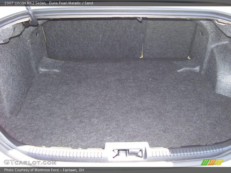 Dune Pearl Metallic / Sand 2007 Lincoln MKZ Sedan