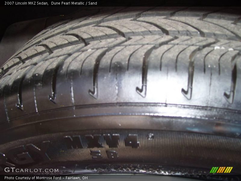 Dune Pearl Metallic / Sand 2007 Lincoln MKZ Sedan