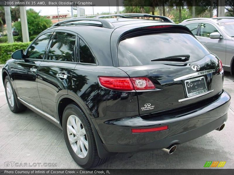 Black Obsidian / Graphite 2006 Infiniti FX 35 AWD