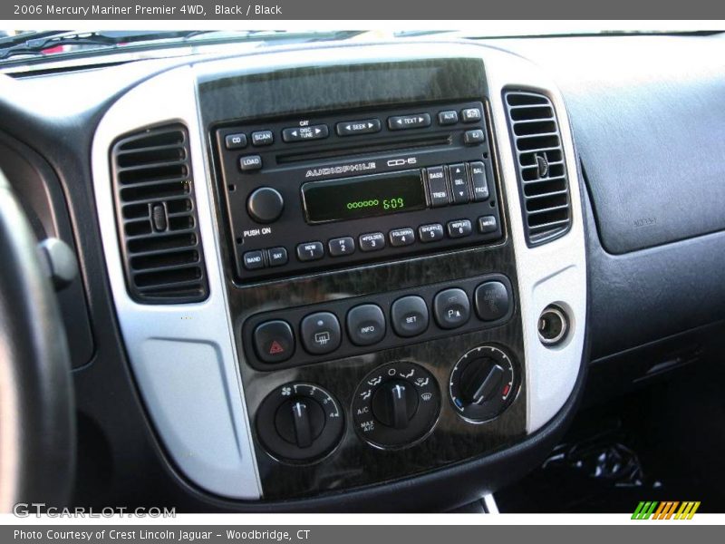 Black / Black 2006 Mercury Mariner Premier 4WD