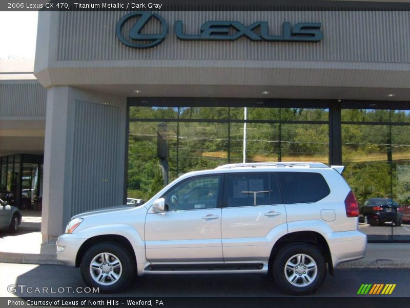 Titanium Metallic / Dark Gray 2006 Lexus GX 470