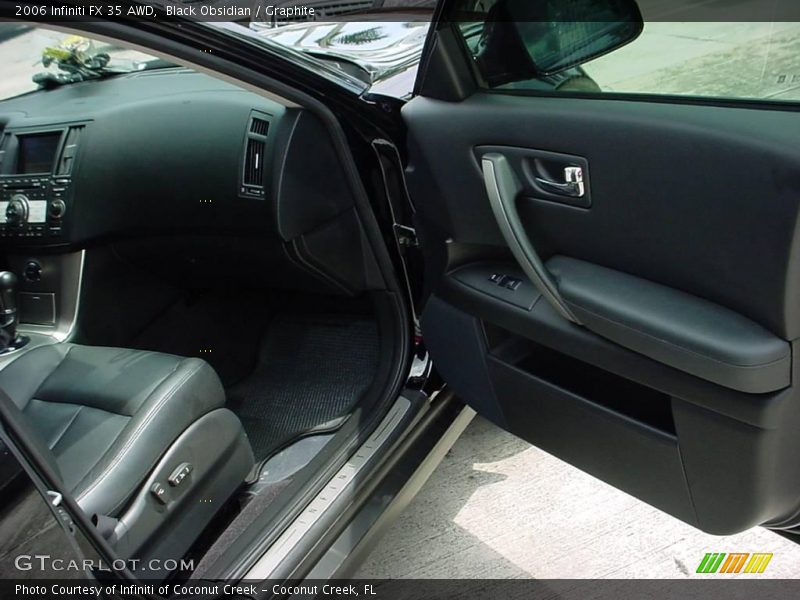 Black Obsidian / Graphite 2006 Infiniti FX 35 AWD