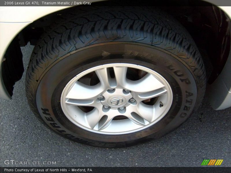 Titanium Metallic / Dark Gray 2006 Lexus GX 470