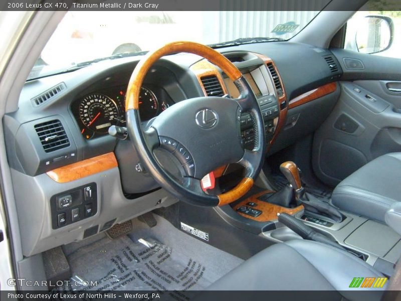 Titanium Metallic / Dark Gray 2006 Lexus GX 470