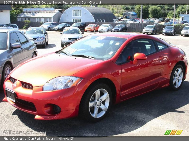 Sunset Pearlescent / Dark Charcoal 2007 Mitsubishi Eclipse GS Coupe