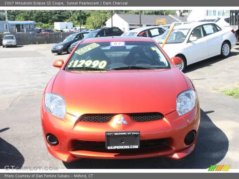Sunset Pearlescent / Dark Charcoal 2007 Mitsubishi Eclipse GS Coupe