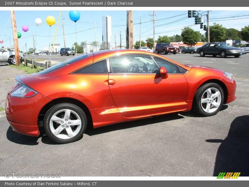 Sunset Pearlescent / Dark Charcoal 2007 Mitsubishi Eclipse GS Coupe