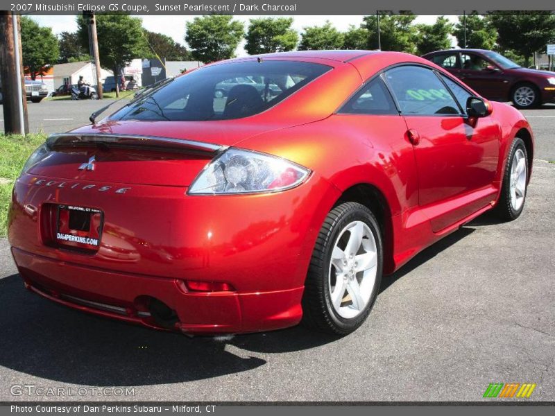 Sunset Pearlescent / Dark Charcoal 2007 Mitsubishi Eclipse GS Coupe
