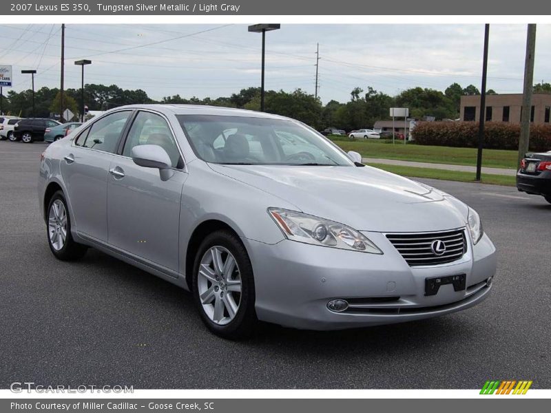 Tungsten Silver Metallic / Light Gray 2007 Lexus ES 350